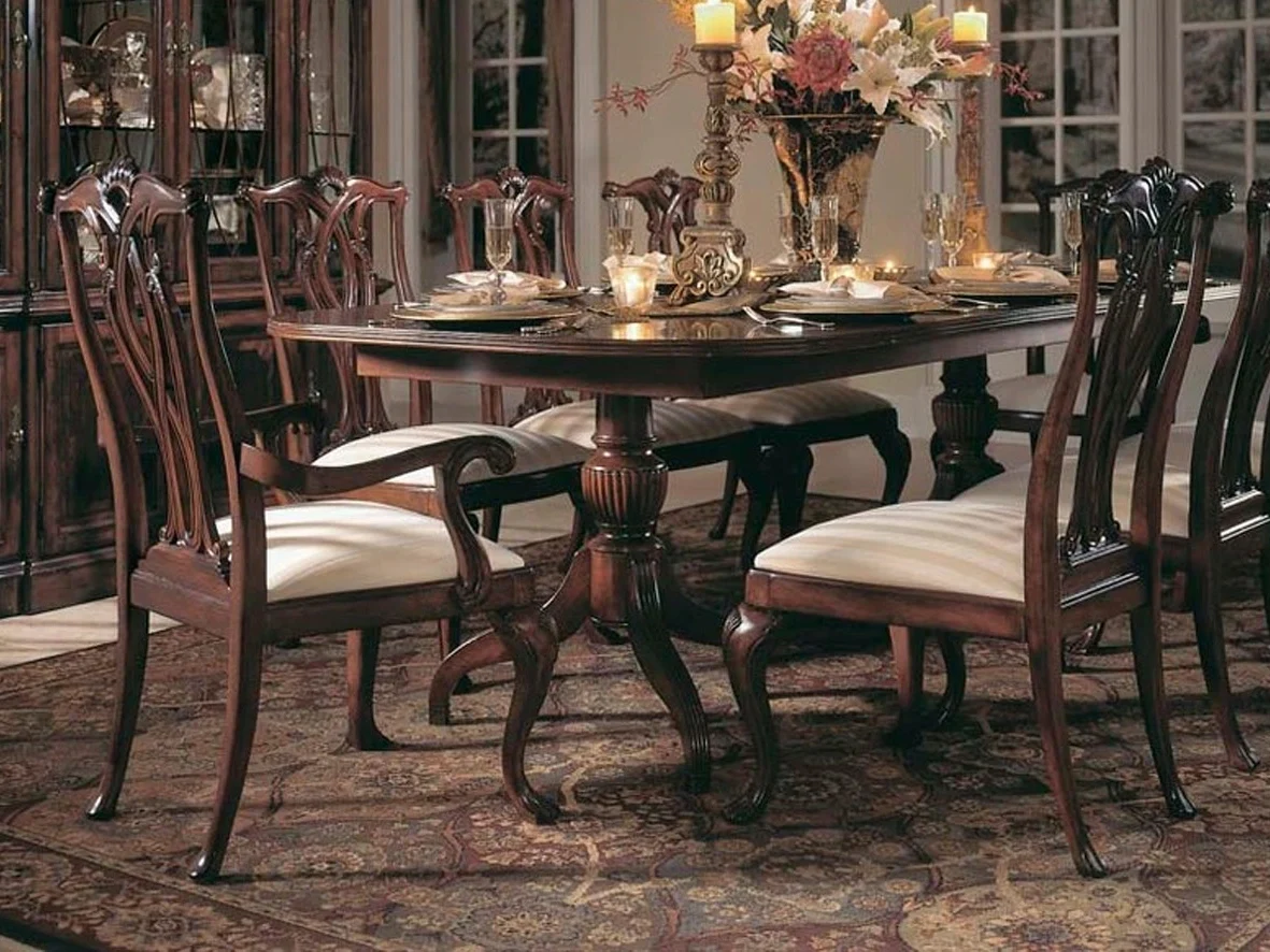 Antique-Inspired Dining Furniture for Small Spaces