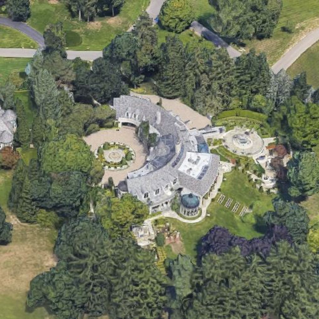 Geoffrey Fieger House layout