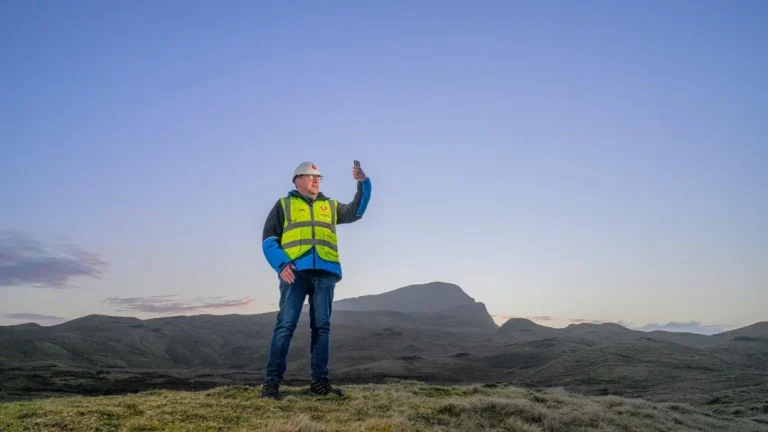 Ireland's first mobile video call via satellite is made